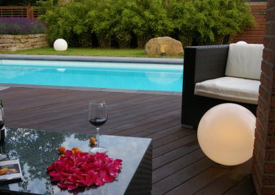 Terasse mit Pool